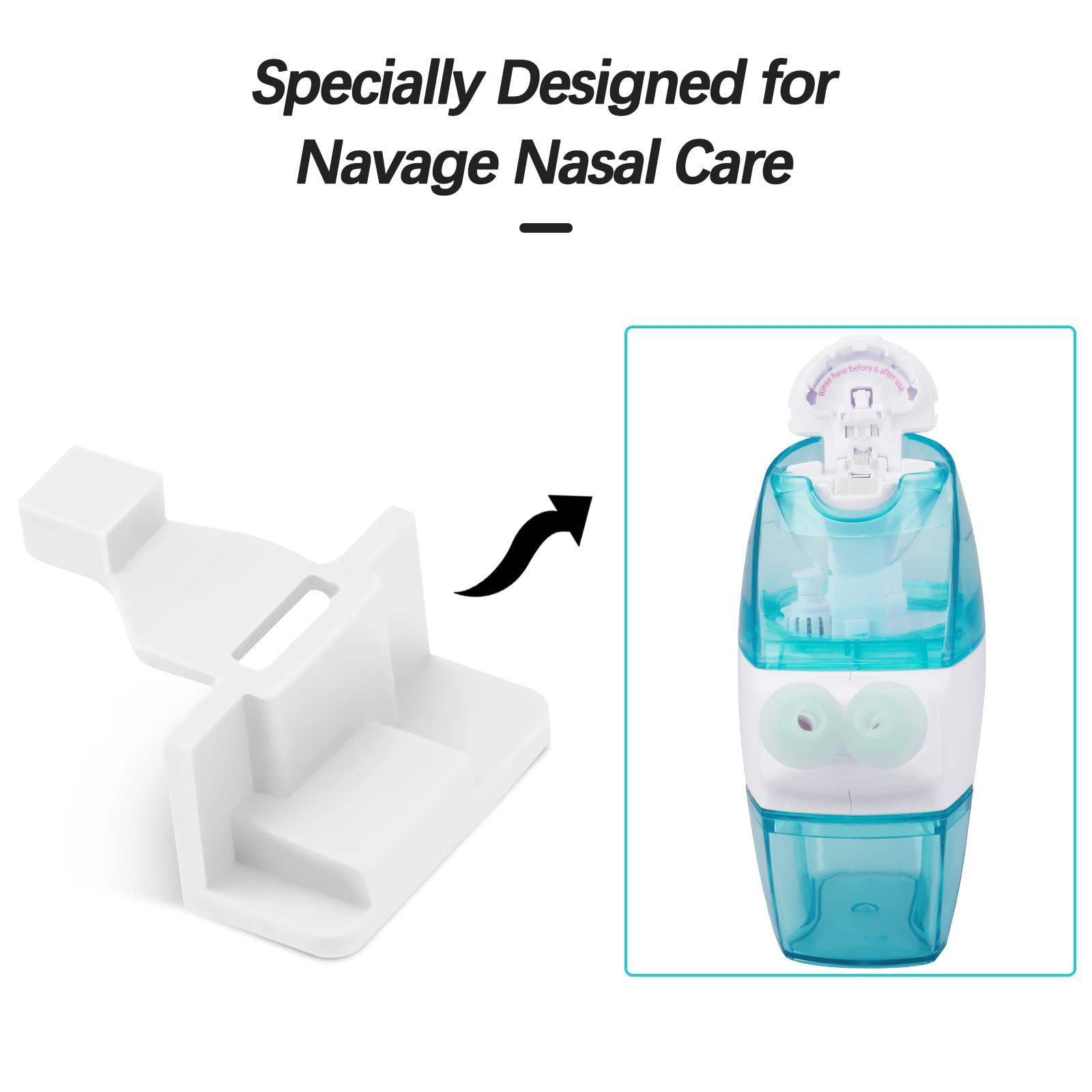 ETCBNIU ETCBNIU Silicone Saltwater Pods Refills Accessories Compatible with Navage Nasal Care Nasal Irrigation System - Save Salt Water pods for Easy Operation (12 Pack -White)