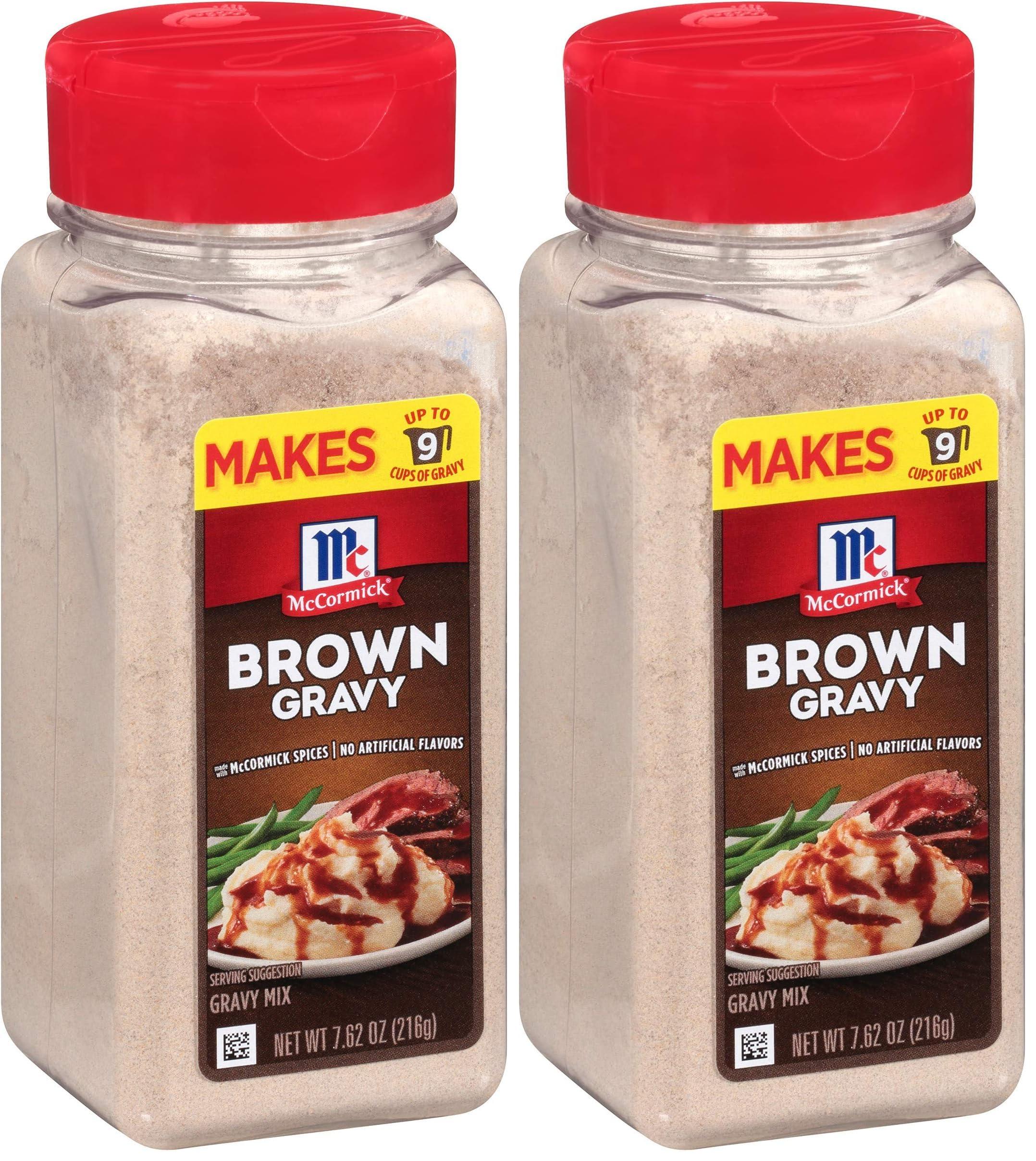 McCormick McCormick Brown Gravy Mix, 7.62 oz (Pack of 2)