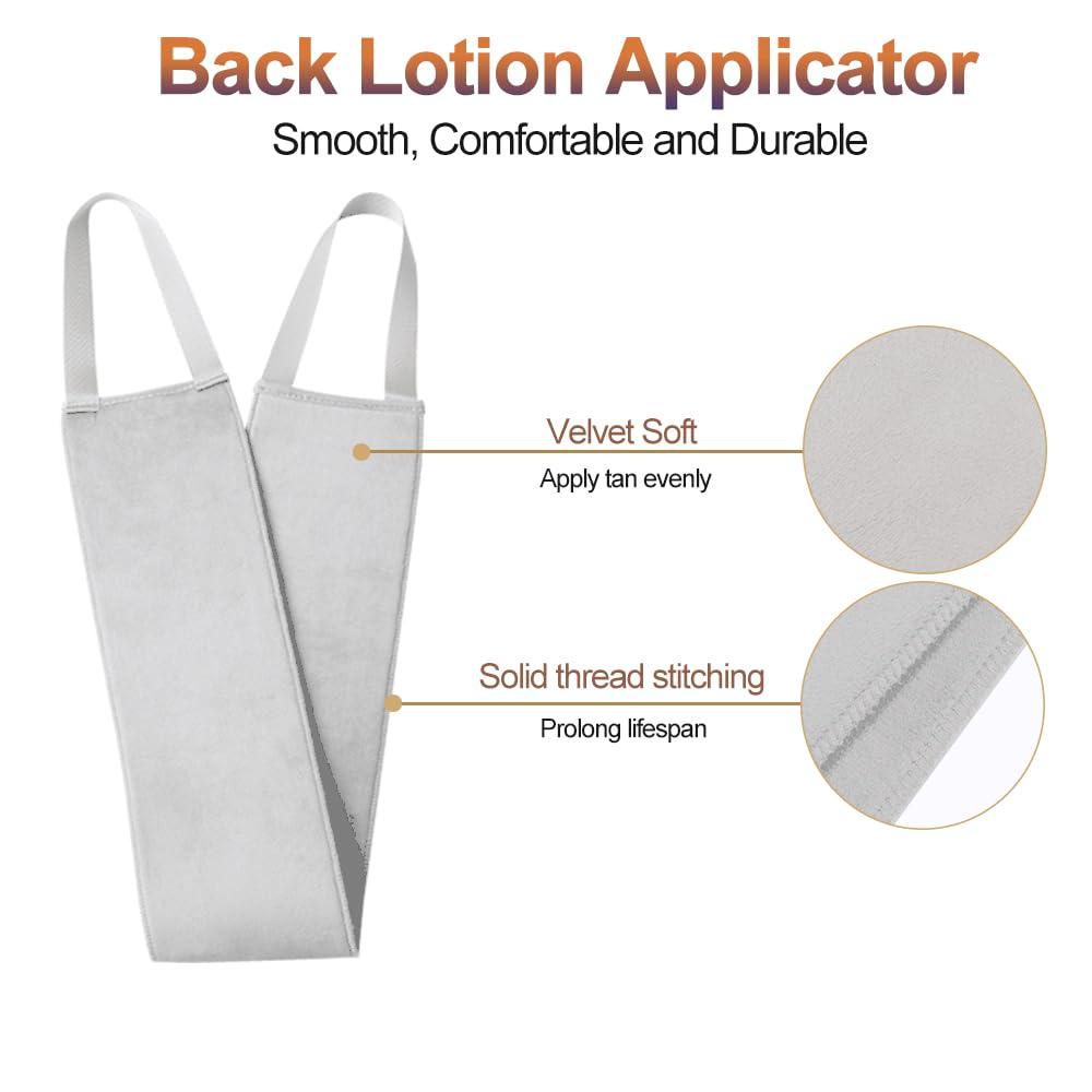STEUGO Back Lotion Applicators, Apply Lotion To Back Easily, Back Buddy Lotion Applicator For Back Self Applicator, Work With Self Tanning Mitt, MOSSOM