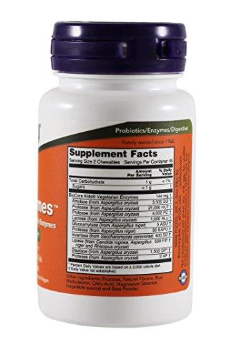 Now Foods Now Foods ChewyZymes - 90 Chewables ( Multi-Pack)
