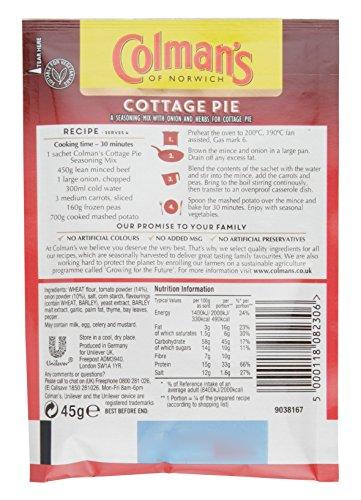 Unilever Colman\'s Cottage Pie Recipe Mix 45G
