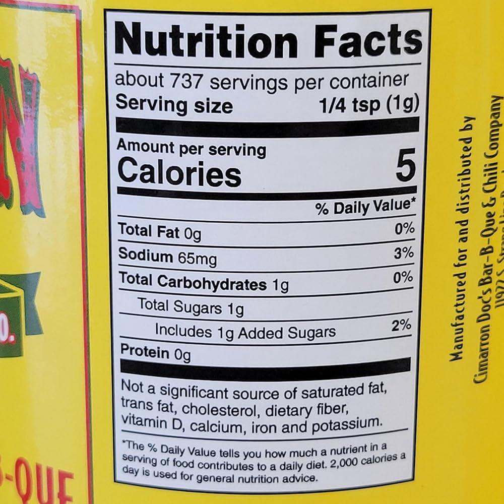 Cimarron Docs Cimarron Docs Sweet Rib Rub & Bar-b-q Seasoning Large 1 lb 10 oz (26 oz)