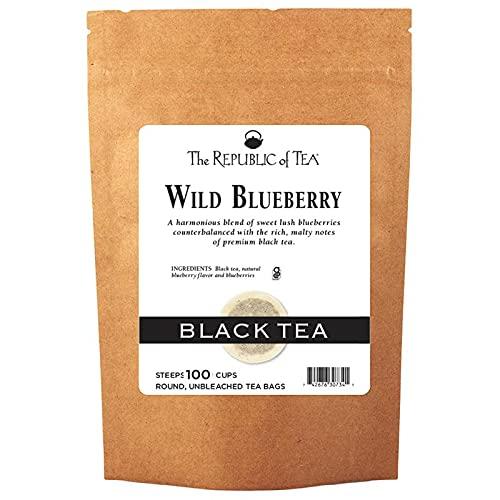 The Republic of Tea The Republic of Tea - Wild Blueberry Black Tea Super Refill - 100 Tea Bags