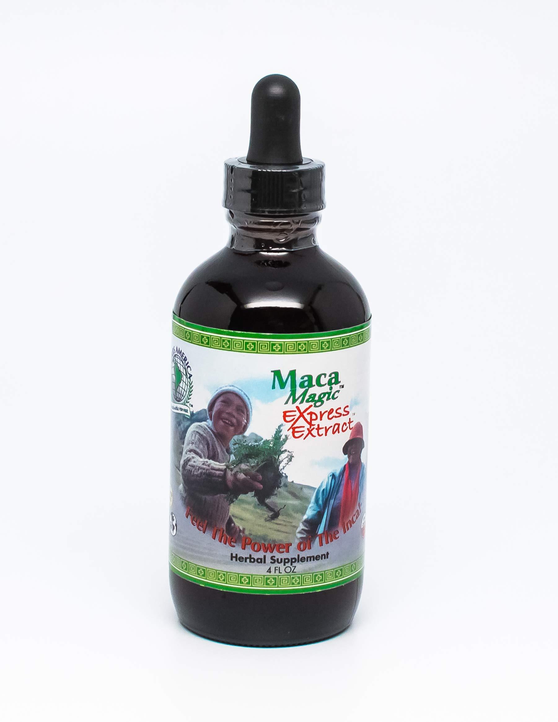 Maca Magic Maca Magic Express Energy Maca Extract Drink Supplement in Glass Bottle with Glass Dropper (2 fl oz)