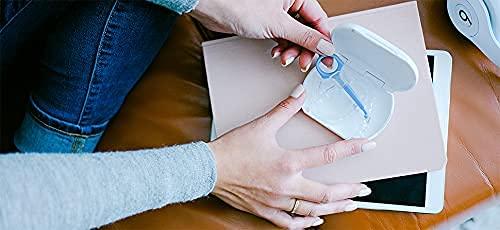 The Pultool PUL Clear Aligner & Retainer Case Compatible with Invisalign, Pul Tool, Retainers, Dentures, Mouthguards, Nightguards, & Floss Picks - Secure Magnetic Closure for Slim, Sleek Durable Design (Gray)