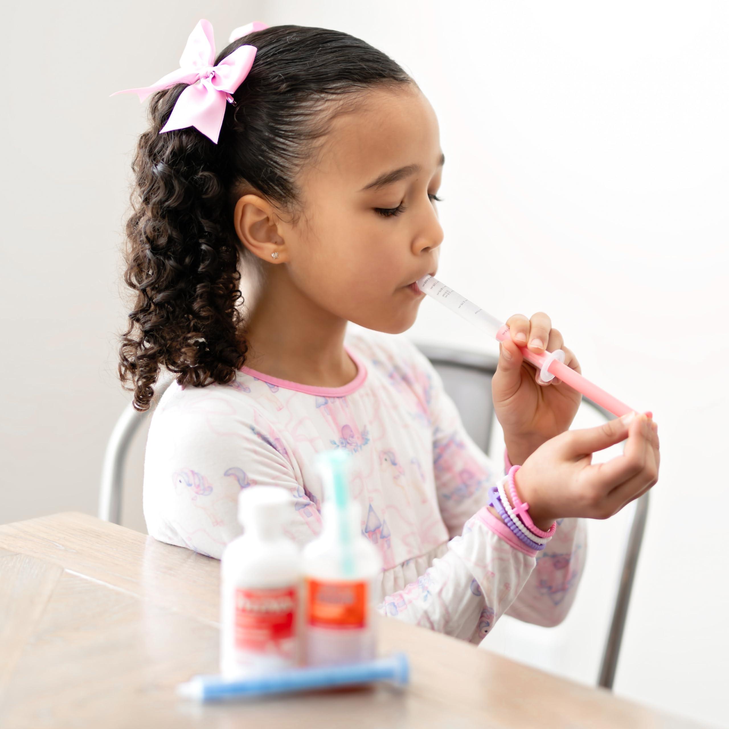 Ryan & Rose Ryan & Rose Cutie Dose - Baby Medicine Dispenser Syringe For Children Medicine Syringes For Children Medication Dispenser Baby Medicine Syringe Baby Medicine Dropper Baby Syringe - 3 Pack (Lollipop)