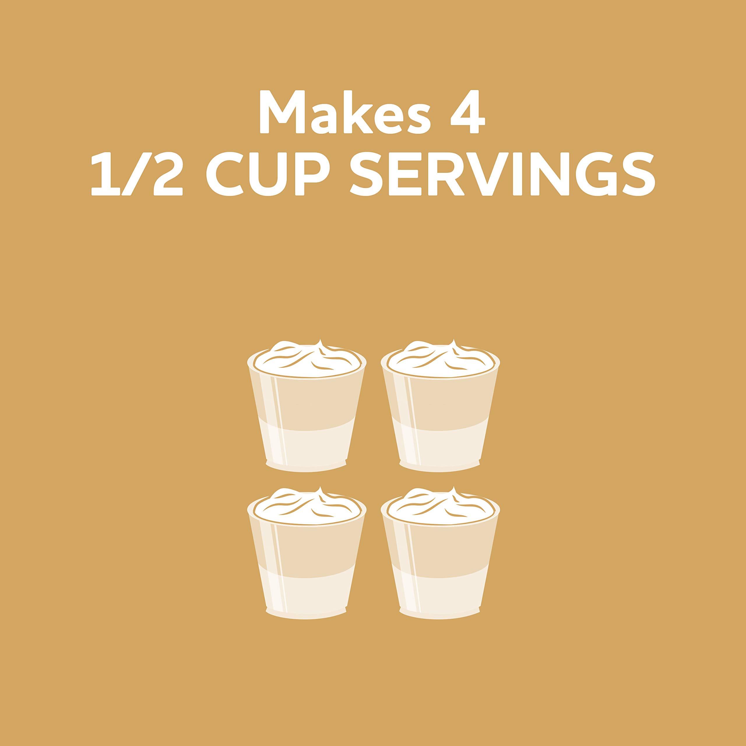 Jell-O Jell-O Instant Pudding & Pie Filling, French Vanilla, 3.4-Ounce Boxes (Pack of 24)