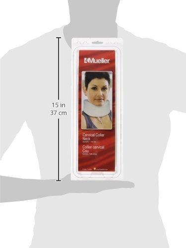 MUELLER Mueller Sports Medicine Cervical Collar Neck Brace, White, One Size