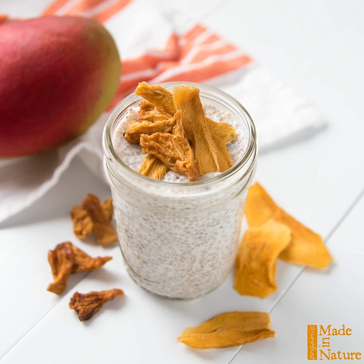 Made In Nature Made in Nature Organic Dried Fruit, Mangoes, 3oz Bags (Pack of 6)