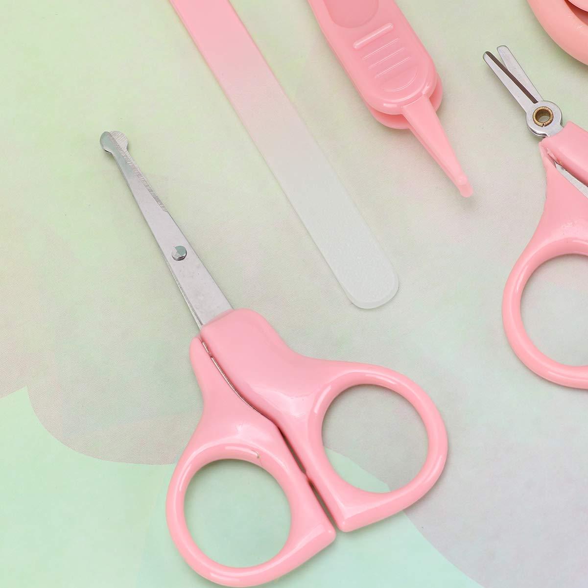 Healifty Set infant nail file nail clippers for newborn babies nail care kit kids kits infant nail clippers Newborn Grooming Kit kit nail Anti-jamming child pedicure