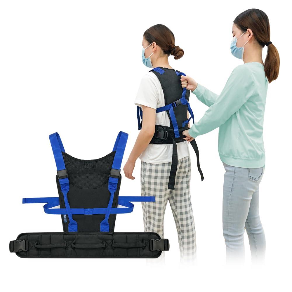 KAVIL Gait Belt for Seniors Transfer Belt Gait Belt with Handles Lift Standing Aids & Supports Physical Therapy Belt Walking Patient Parkinson, Pediatric Elderly Aids for Living