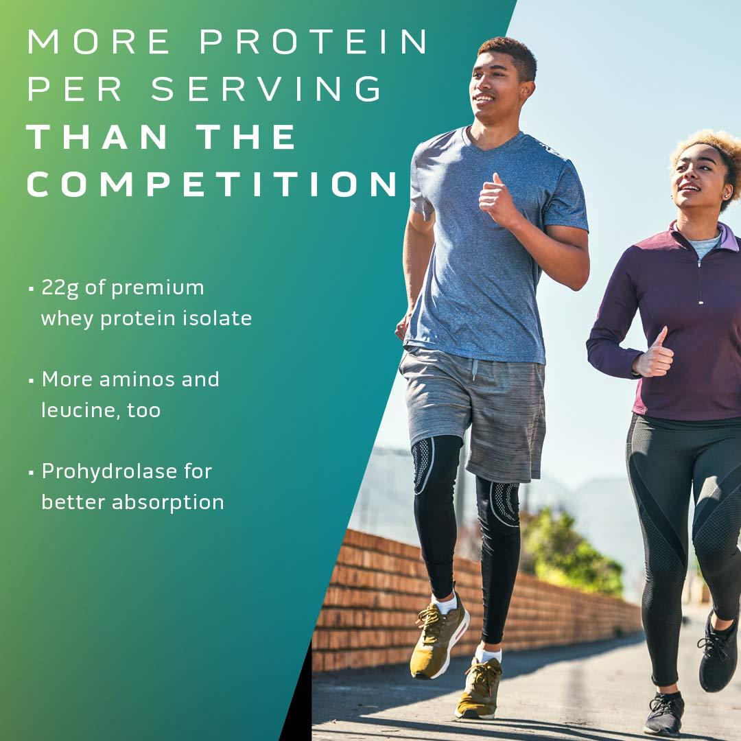 Muscletech Muscletech Clear Whey Isolate Protein Powder Bundle - Lemon Berry Blizzard and Orange Dreamsicle Flavors, 22g Protein, 90 Calories, 1.1lb Each