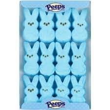 Peeps Peeps Marshmallow Candy Bunnies - Blue