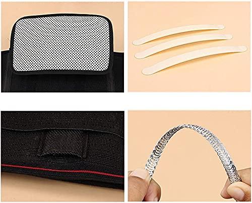 XMSM Breathable Lumbar Back Support Belt Women Men Lower Back Brace Adjustable Straps Support Plate for Back Pain & Stress Relief (Size : X-Large)