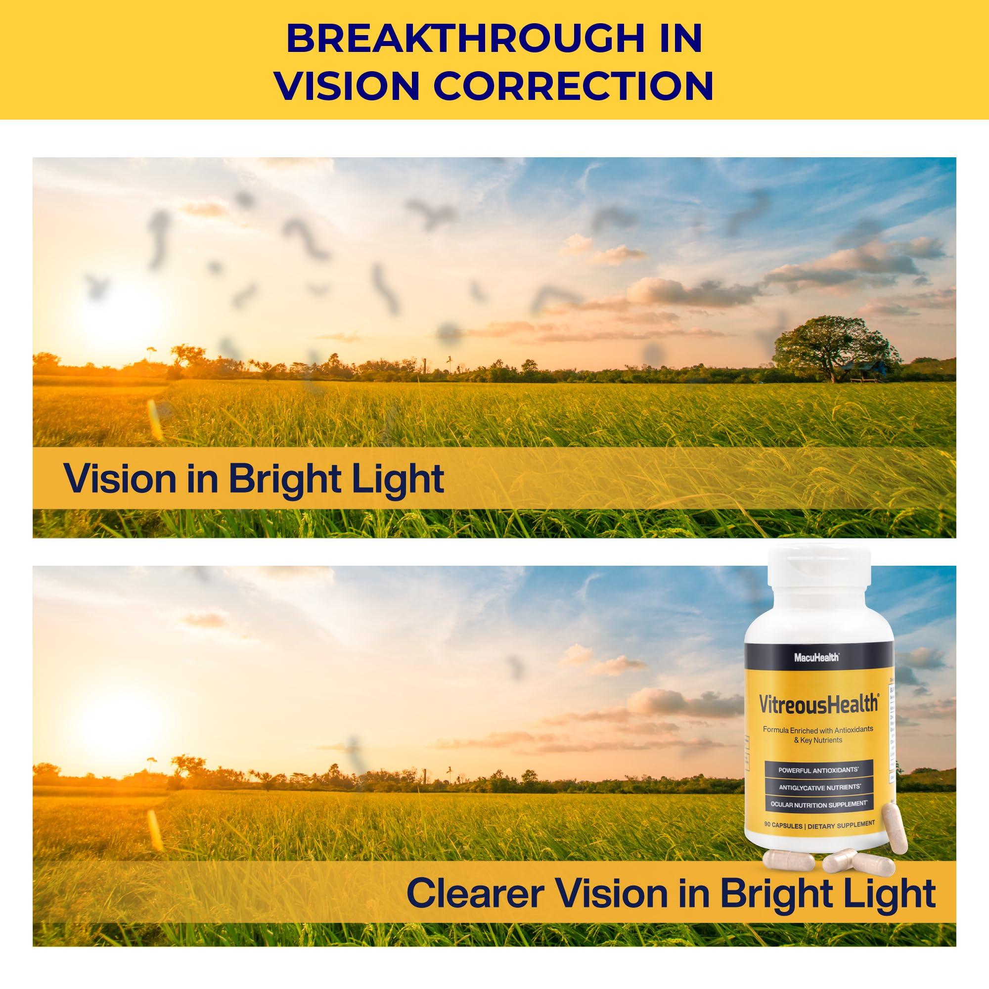 Macuhealth Macuhealth VitreousHealth Evidence-Based Eye Supplement - 90 Capsules