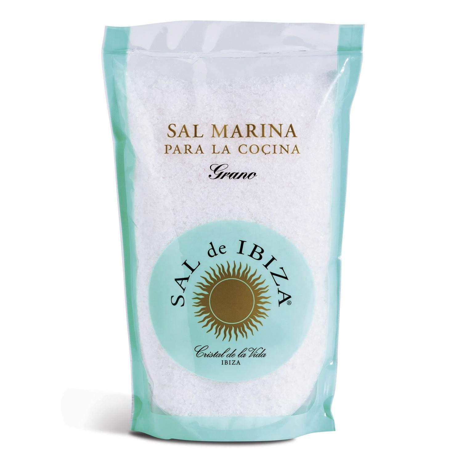 Sal de Ibiza Sal de Ibiza - Pure Sea Salt for the Kitchen, No Additives (Coarse, 2.2 lbs)