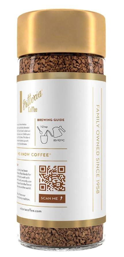 Vittoria Vittoria Freeze Dried Instant Coffee 100g (Latte)