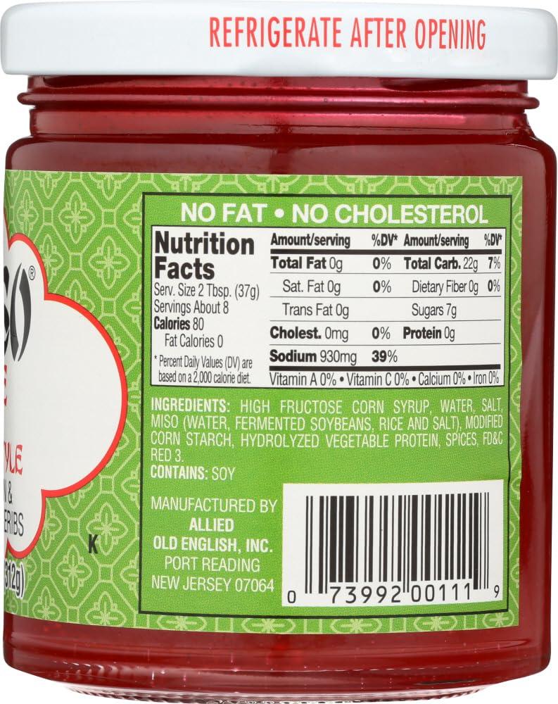 Ah So Ah So Sauce Sparerib - 11 OZ (Pack of 6)