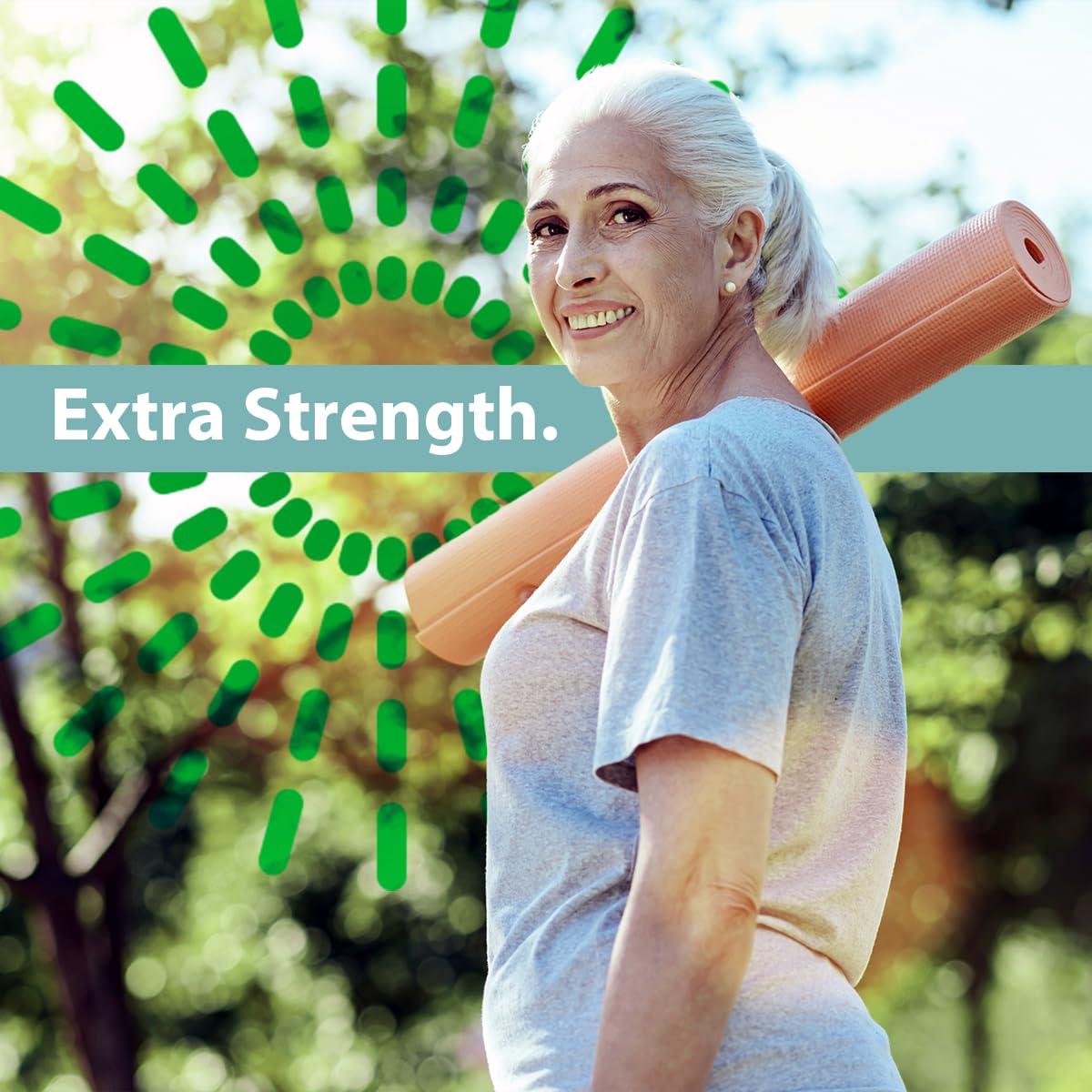 GeriCare GeriCare Chewable Gas Relief Simethicone 80mg, Fast-Acting Relief from Digestive Gas Buildup, Bloating and Abdominal Discomfort, 8 Count (Pack of 1)