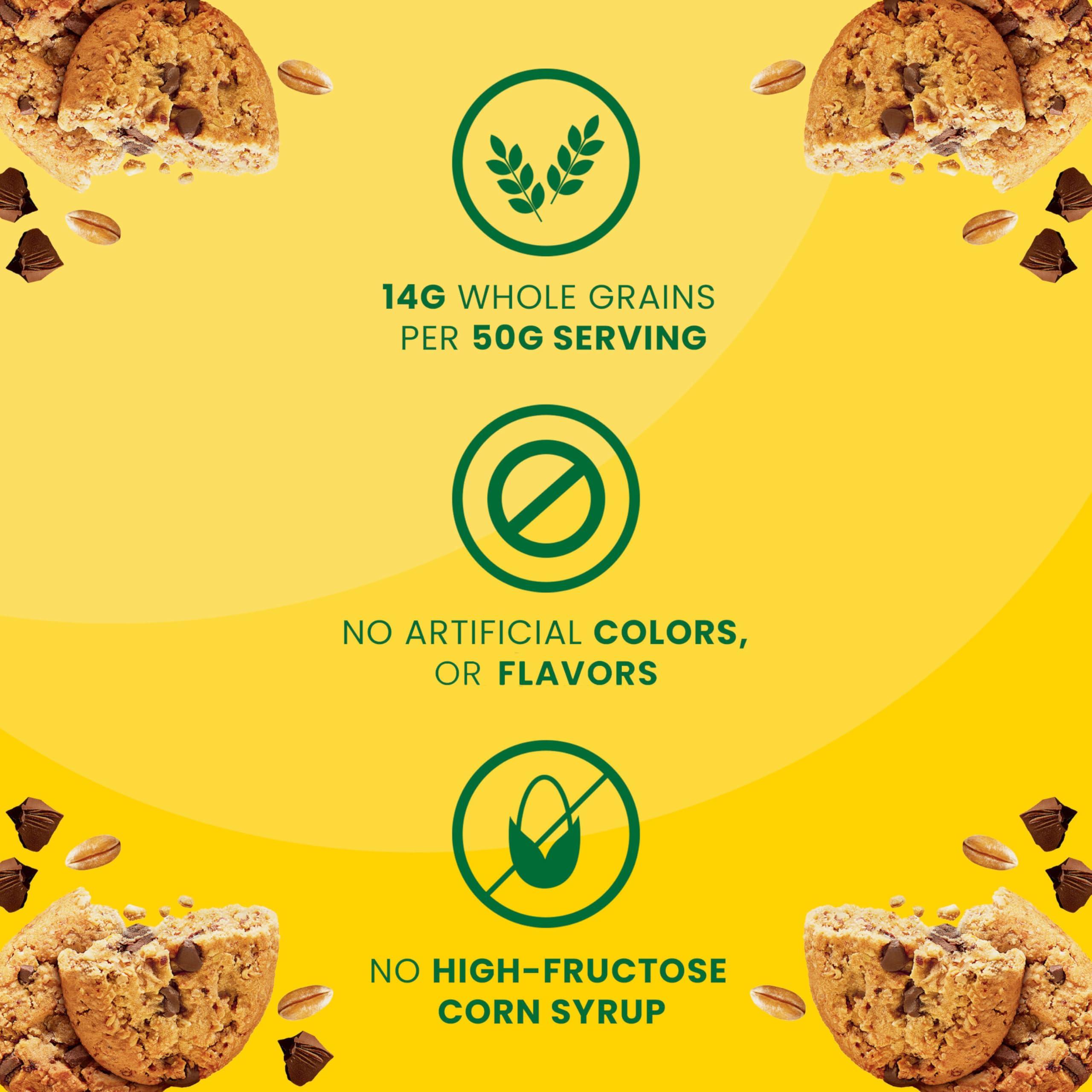 Belvita belVita Soft Baked Oats & Chocolate Breakfast Biscuits, Chewy Breakfast Bars, 6 Boxes of 5 Packs (1 Biscuit Per Pack)