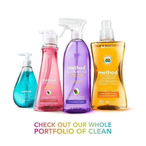 Method Method Dish Soap, Clementine, 18 Fl Oz (Pack of 6)