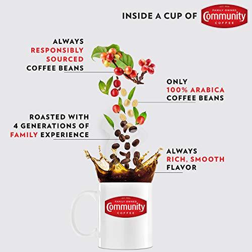 Community Coffee Community Coffee Premium Ground Coffee, Signature Blend, Dark Roast, 12 Ounce