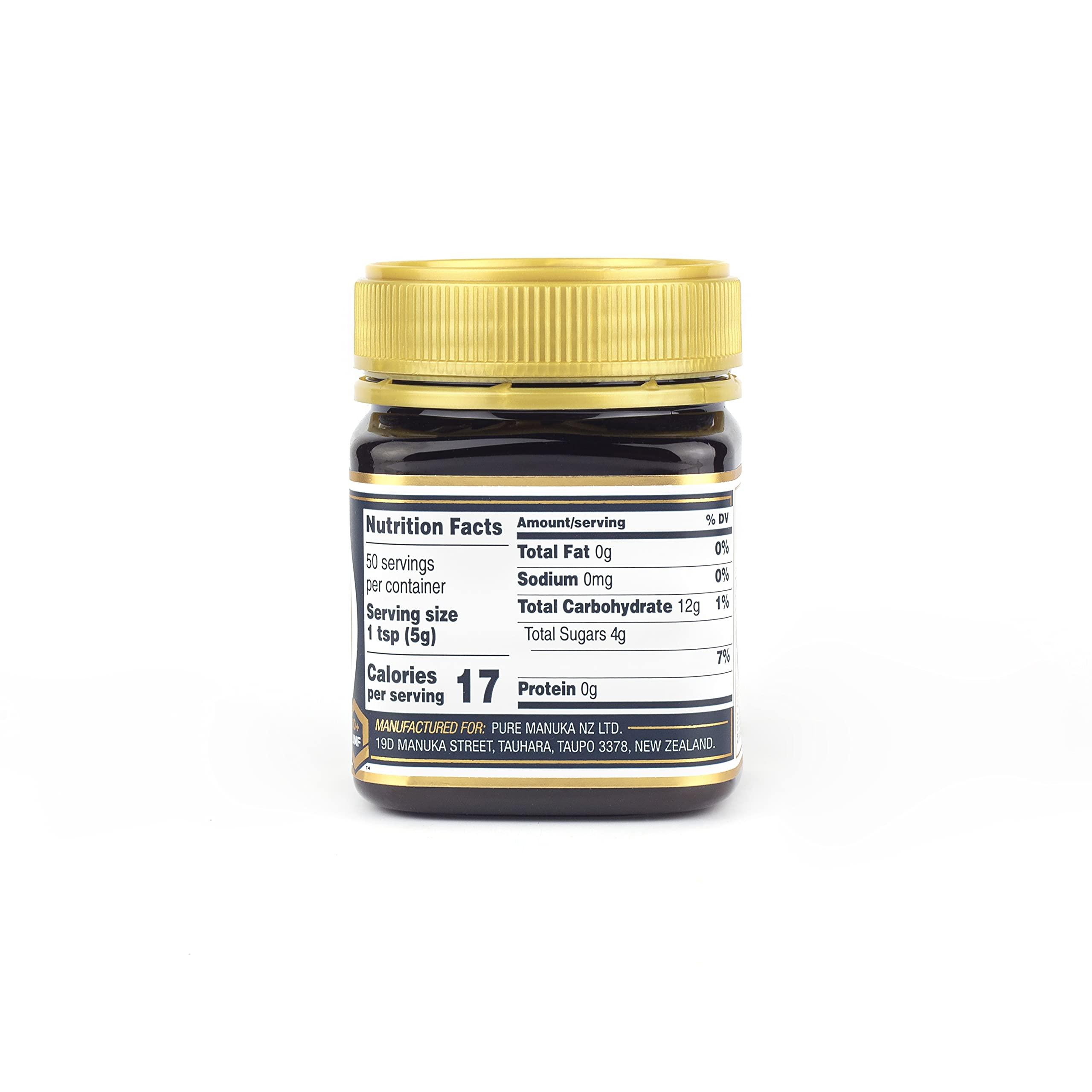 SuperLife SuperLife - Manuka Honey MGO 263+ (UMF 10+) 250g, Raw Honey, Pure & Unpasteurised Monofloral New Zealand Honey