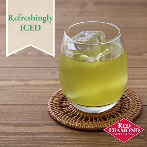 Red Diamond Red Diamond Green Tea Bags, Single Serving Iced Green Tea or Hot Green Tea, Heart Healthy Antioxidants, 20 Count (Pack of 12)