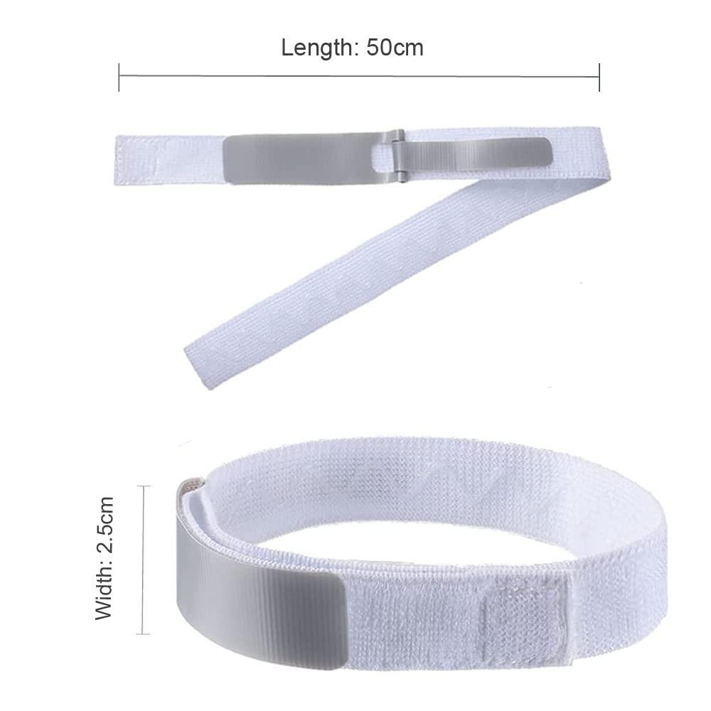 YEYSXSY Catheter Leg Bag Holder Catheter Leg Strap Urinary Drainage Tube Holder Catheter Stabilization Device Anti Slip Anti Irritation Catheter Holder(4 Pcs)