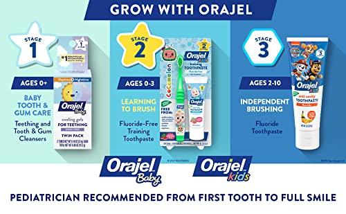 Orajel Orajel Kids Paw Patrol Anti-Cavity Fluoride Toothpaste, Natural Fruity Bubble Flavor, 4.2oz Tube