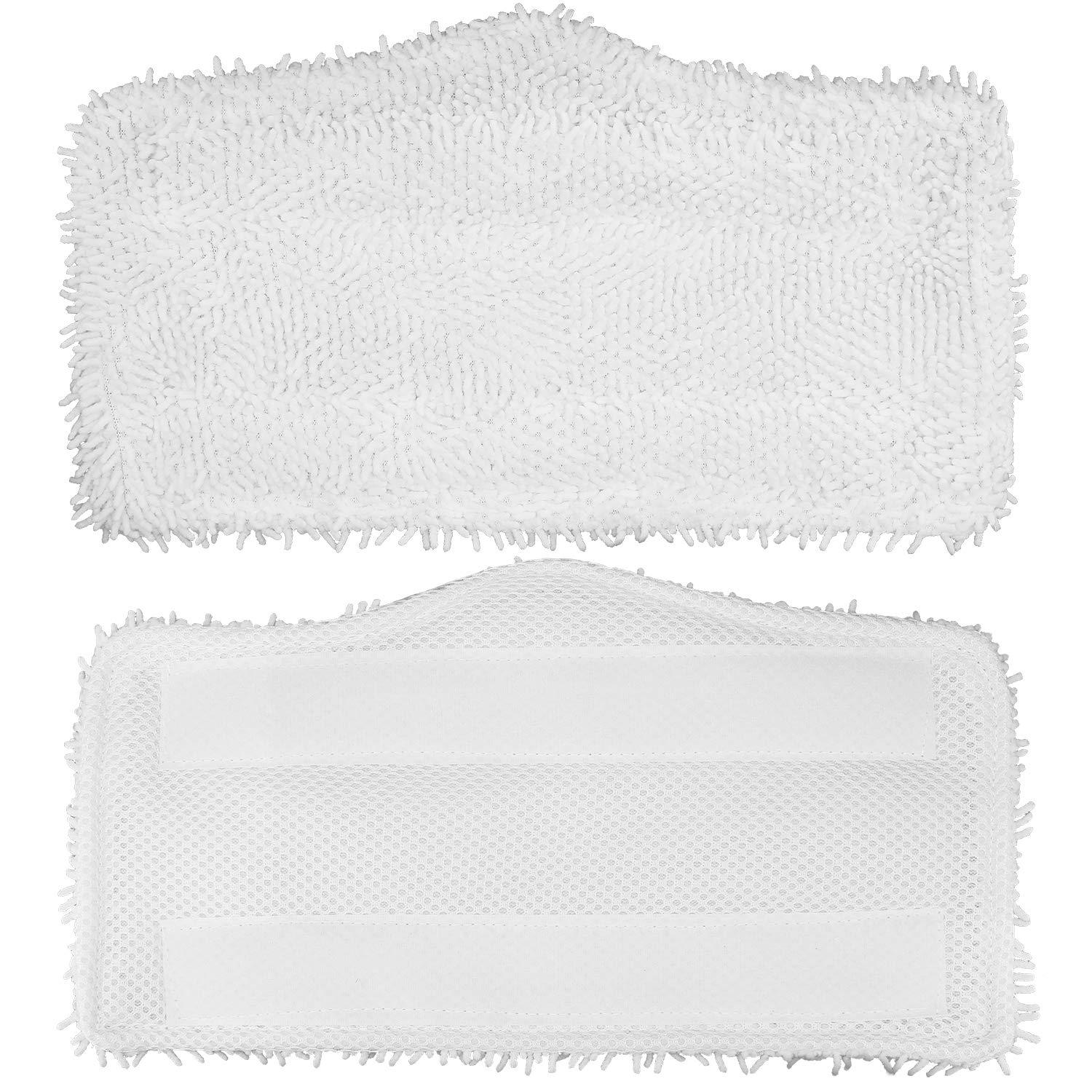 Tidy Monster 4 Pack Microfiber Replacement Washable Cleaning Pads for Shark Steam & Spray Mop S3101 S3202 S3250 S3251 SK410 SK435CO SK460 SK140 SK141