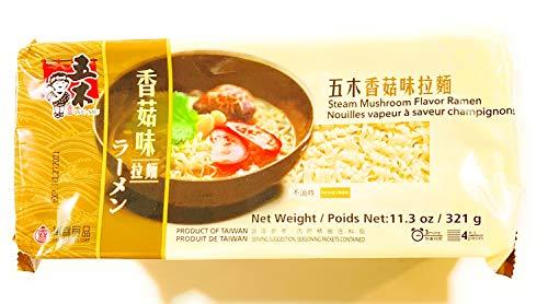 Wu-Mu Wu Mu Steam Mushroom Flavor Ramen 11.3 Oz(2 Pack)