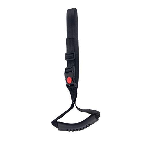 ZipSeven ZipSeven Car Handle 1 Piece Portable Automotive Handle Assistance Mobility Aid Adjustable Auto Assist Grab Bar Vehicle Seat Transfer Handles Handicapped Accessories for Able Elder - Black