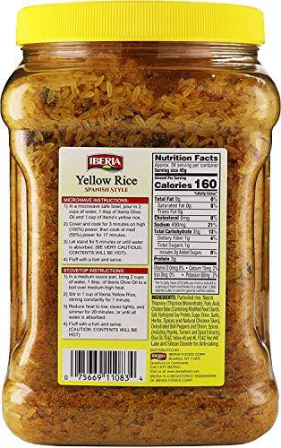 Iberia Iberia Spanish Style Yellow Rice, 3.4 lbs.