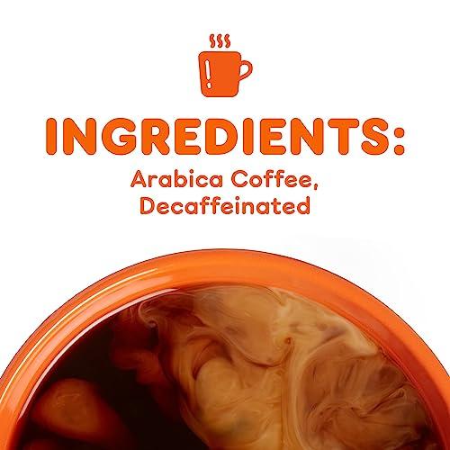 Dunkin' Dunkin\' Decaf Medium Roast Decaffeinated Ground Coffee, 30 Ounce (Pack of 4)