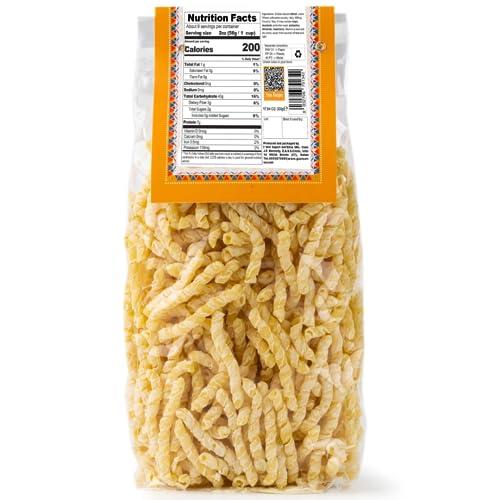 GUSTO ETNA Busiata Pasta, Spiral Pasta (500 gr), Artisan Italian Pasta, Busiate Pasta, Product of Italy, Non GMO, by Gusto ETNA