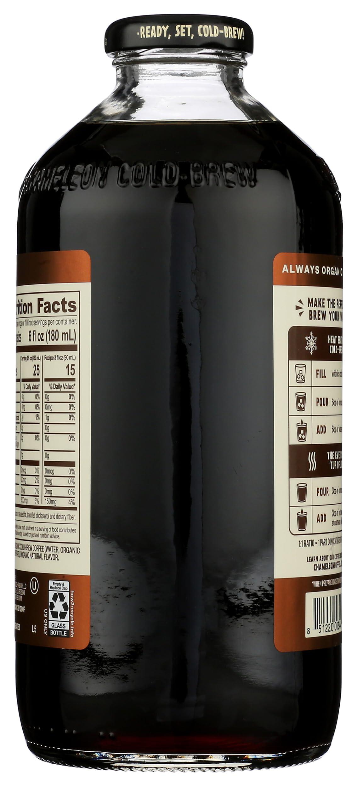 Chameleon Cold Brew Chameleon Cold-Brew Organic Coffee Concentrate, Mocha, 32 oz