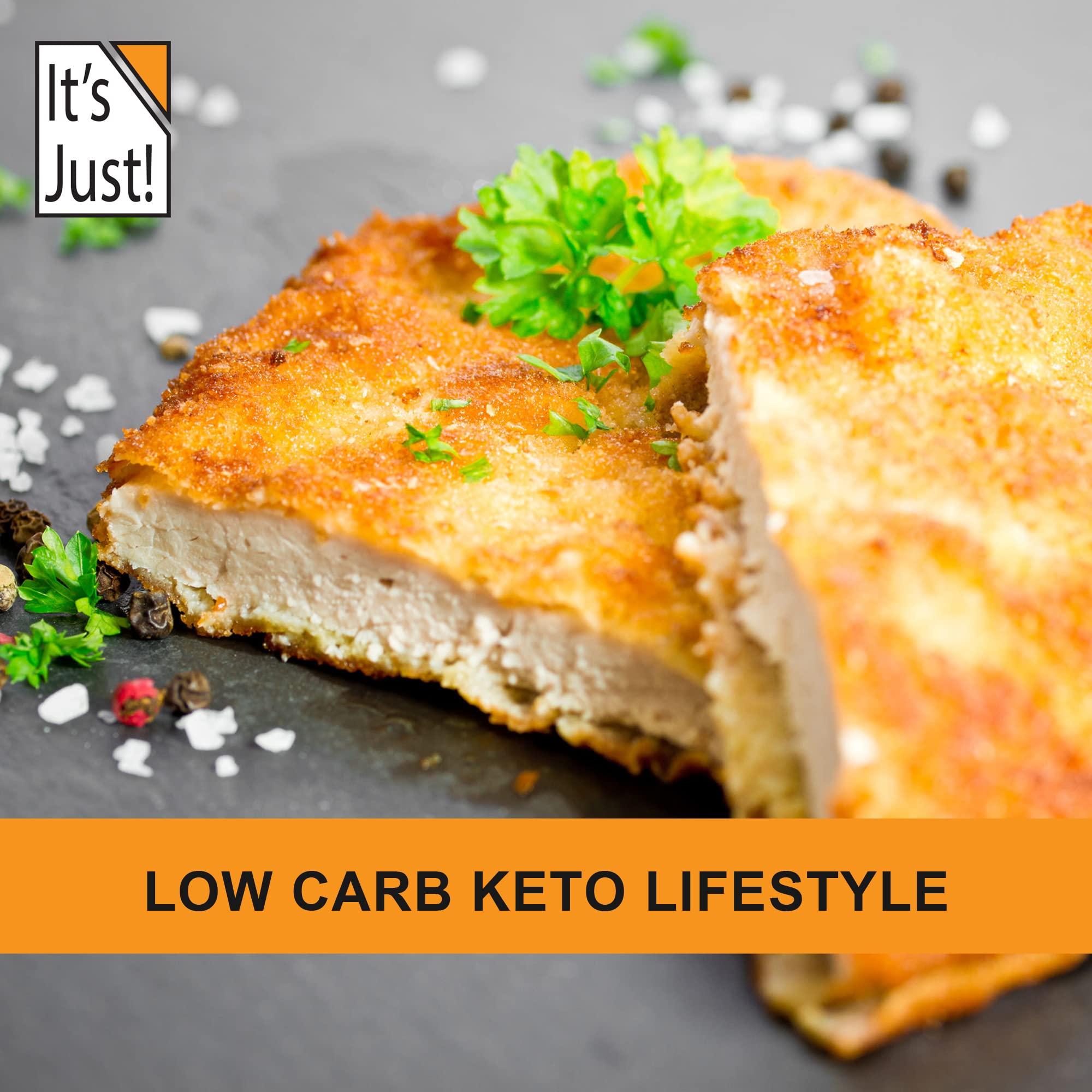 It's Just! It\'s Just! - Egg White Protein Powder, Made in USA from Cage-Free Eggs, Dried Egg Whites (Unflavored, 8oz)