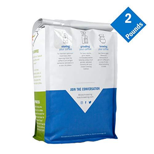 Klatch Coffee, Inc. Klatch Coffee Mocha Java Blend Medium Roast, 2 Pounds, Whole Bean