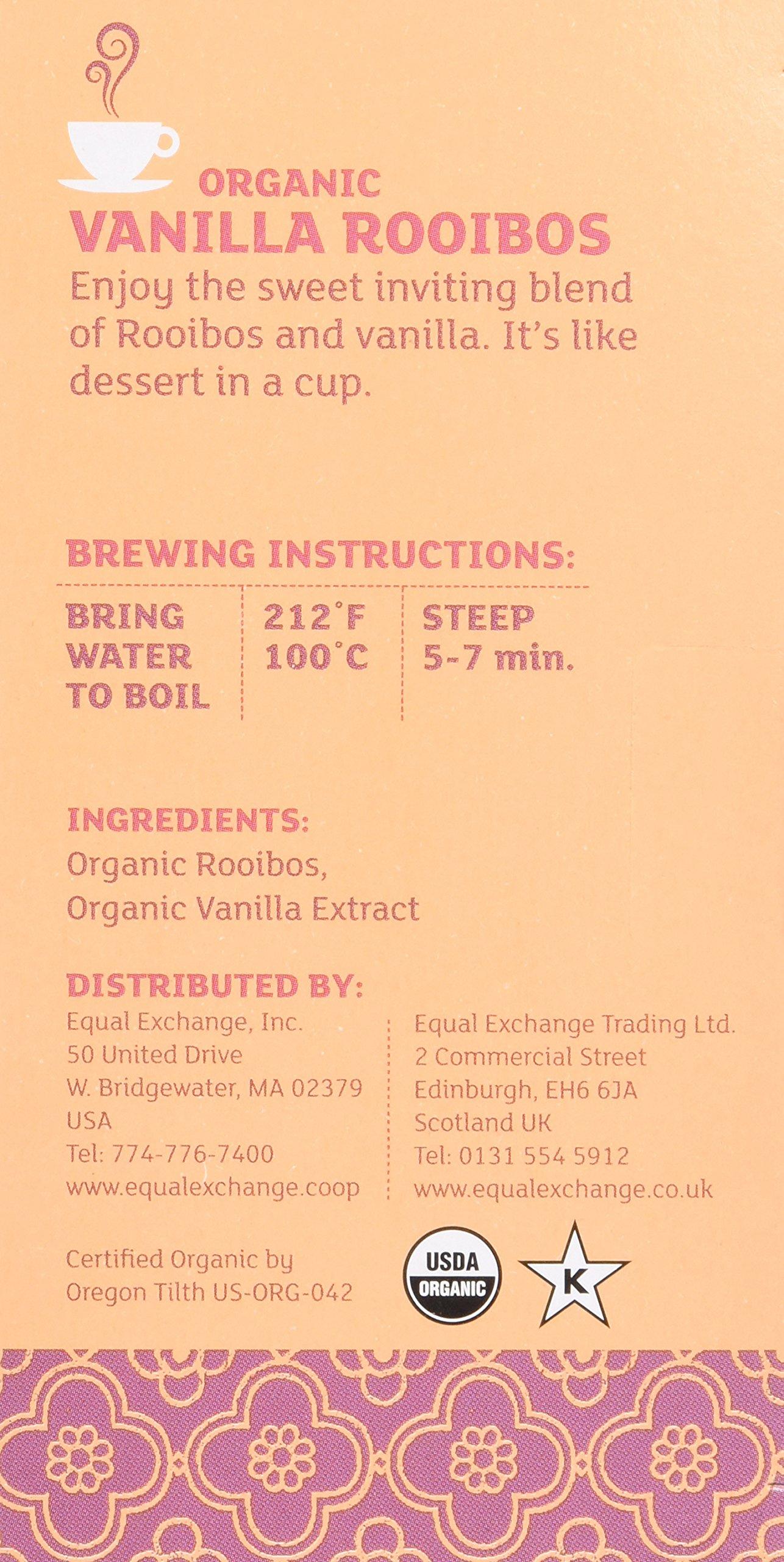Equal Exchange Equal Exchange Organic Vanilla Rooibos Tea, 20-Count