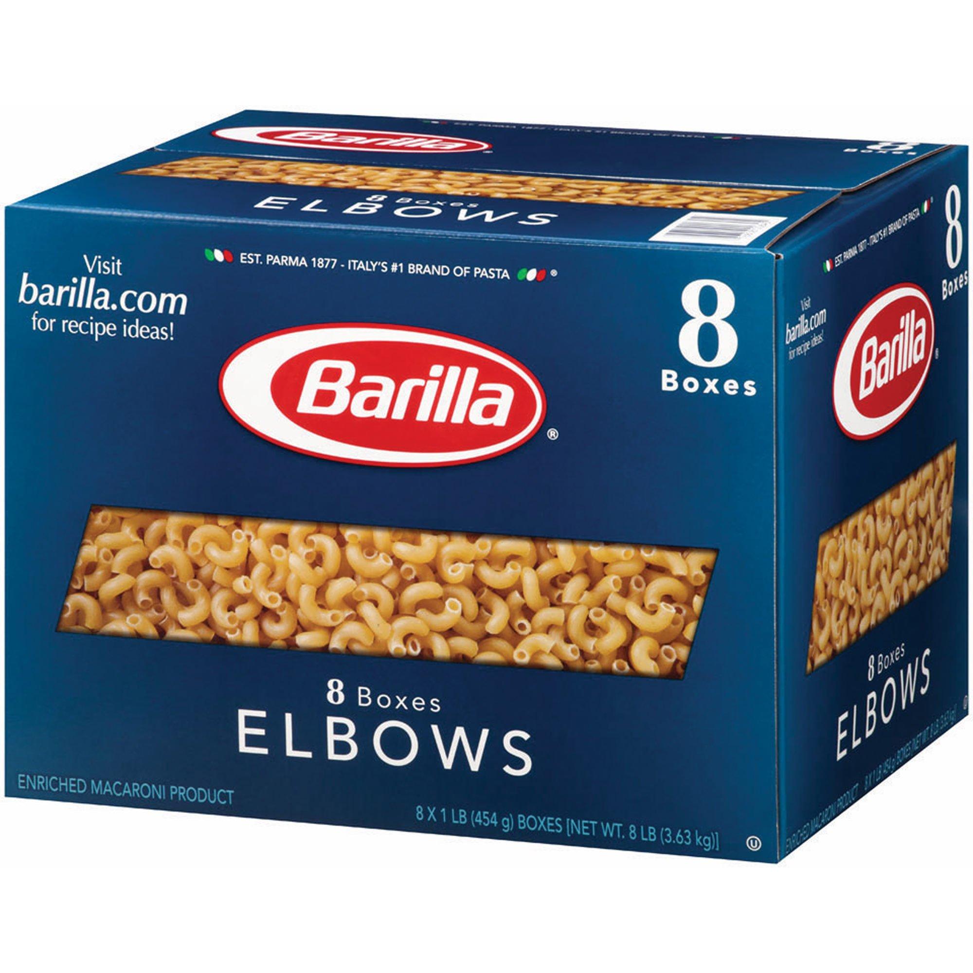Barilla Barilla 8 Count Elbows Pasta, 1 lb.