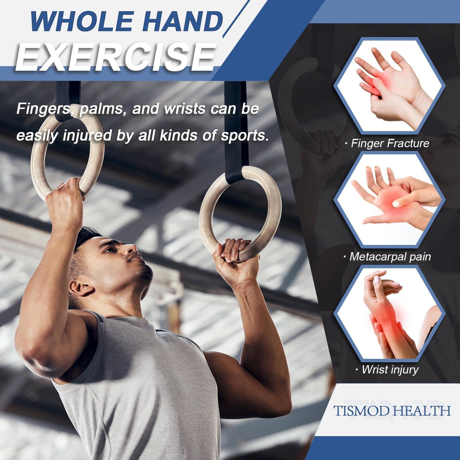 TISMOD TISMOD Trigger Finger Splint: Support the Middle, Index, little or Ring Finger, Hand Splint Brace-Treating Hand Fractures, Arthritis, Mallet Finger or Metacarpal Fractures (Left Hand)