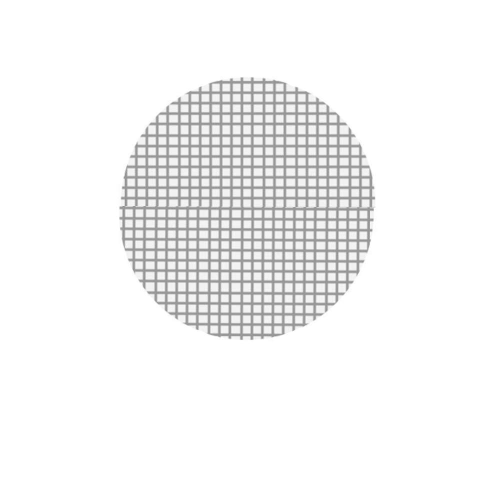 VideoPUP VideoPUP 50 Pieces 60 mesh 1/2 Inch Stainless Steel Screens Pipe Screen Filters, Premium Type 304 Pipe Screen Filters, Silver