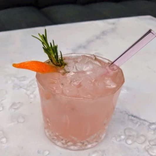 ToMA Straws ToMA Straws | Reusable | Single Glass Straws | Rose Garden Pink (6 Inch Straight)