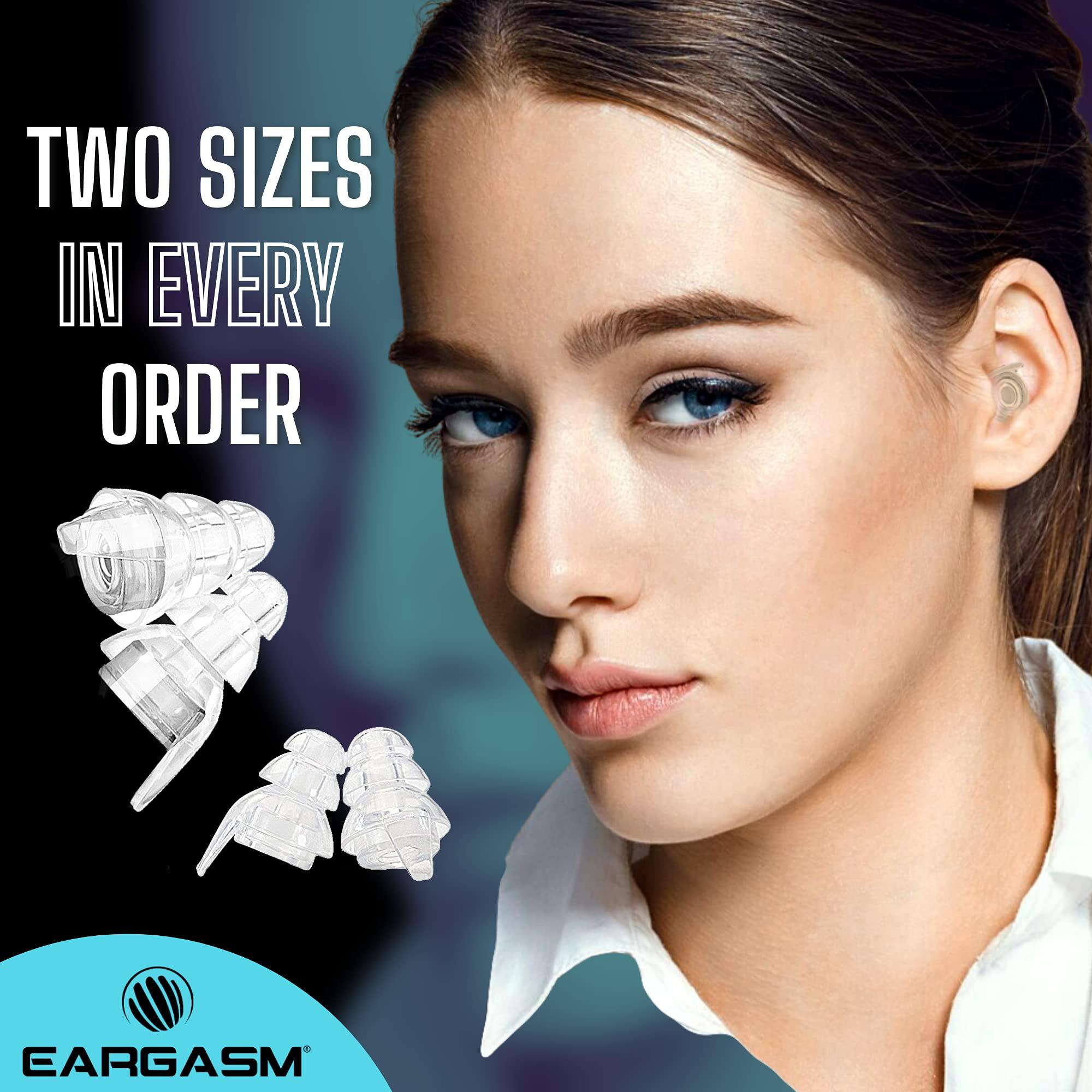 Eargasm Eargasm High Fidelity & Smaller Ears Transparent Edition: Earplugs for Concerts, Musicians, Noise Sensitivity and More