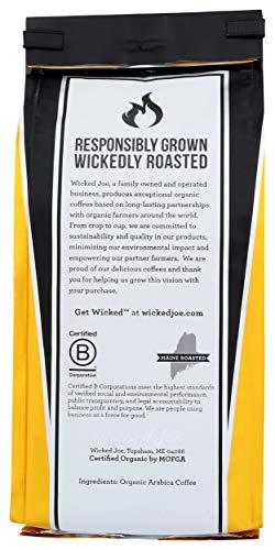 Wicked Joe Organic Coffee Wicked Joe Coffee Breakfast Blend Ground, 12 oz, Yellow