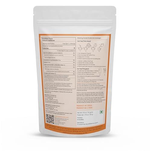 TEANOURISH TeaNOURISH Mountain Rose Green Tea | Loose Leaf Tea | Blended with Rose Petals, Blue Cornflower & Cinnamon | 100% NATURAL INGREDIENTS | Brew Hot or Iced Tea - 1.76oz/50g