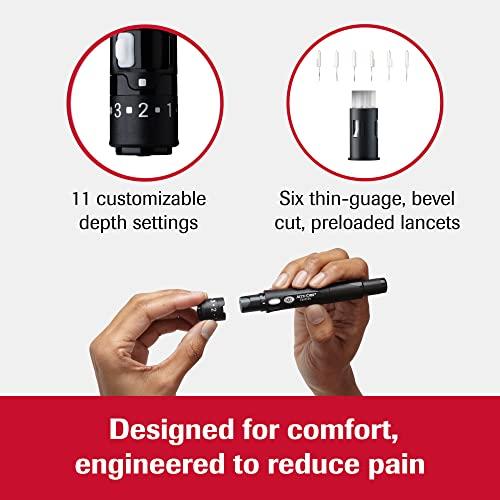 Accu-Chek Accu-Chek FastClix Diabetes Lancing Device with 6 FastClix Lancets for Diabetic Blood Glucose Testing (Packaging May Vary)