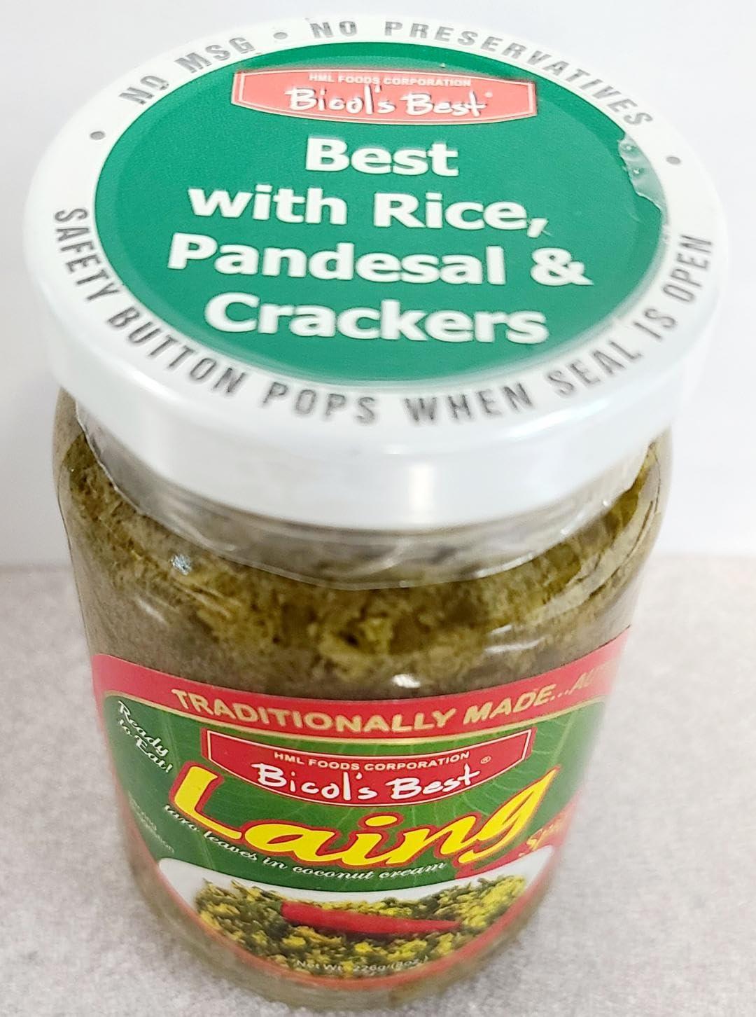 Bicol\'s Best Bicol\'s Best Laing Spicy 8 oz- Ready to Eat (2 Bottles)