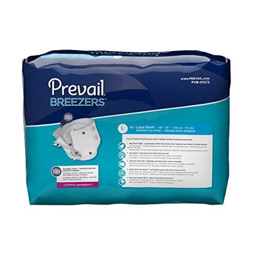 First Quality First Quality Prevail Breezers Adult Brief - Large (45" - 58") - Pack